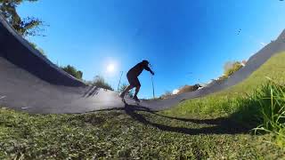 Pump track Ramsay Park Watsonville CA [upl. by Anerec]