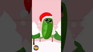 🎄Christmas Sensory Fruits amp Vegetables Dancing Advent 1921🌟 holidayswithshorts dancingfruit [upl. by Matilda432]