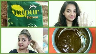 How To Apply Henna To Hair At Home  Nupur Henna  Aswini Parimala [upl. by Drofniw662]