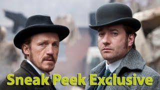 Inside the quotDead Roomquot RIPPER STREET Sneak Peek Exclusive BBC America [upl. by Laeira738]