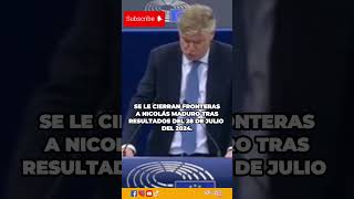 Unión Europea le cierran fronteras a Nicolás Maduro venezuela madurodictador [upl. by Gayelord]