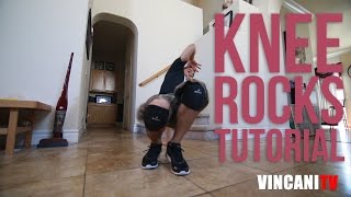 How to Breakdance  Knee Rocks  Footwork 101 [upl. by Enilegna311]