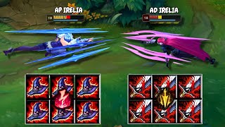 AP IRELIA vs AD IRELIA FULL BUILD FIGHTS amp Best Pentakills [upl. by Krigsman]