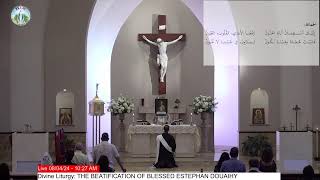 Divine Liturgy The Beatification of Blessed Estephan Douaihy Arabic [upl. by Sadick]