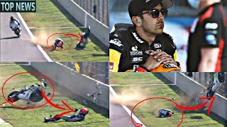 Grave incidente per Gino Rea nella curva che fu fatale a Kato  Gino Rea Crash Video [upl. by Siryt]