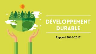 Rapport Développement Durable  Nos chiffre clés [upl. by Rehteh]