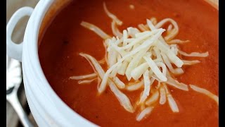 Kremalı Domates Çorbası  Kolay Tarif  Low Carb Tomato Soup Glutenfree [upl. by Fin938]