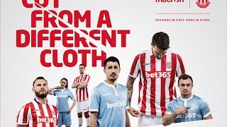 Stoke City New 201617 Premier League Kits [upl. by Marvel356]