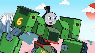 Thomas and Diesel VS Mecha Charles and Evil Harold soloanimation [upl. by Nivahb]