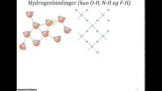 Intermolekylære bindinger [upl. by Nnyla]