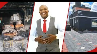 Sigei Former Chamgei FM radio presenter set his wifes 7M house in Nairobi ablaze Full video [upl. by Rona]