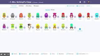 ClassDojo Teacher Account Walkthrough web [upl. by Aidin]