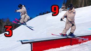 10 First Tricks To Learn on Skis [upl. by Kauppi491]