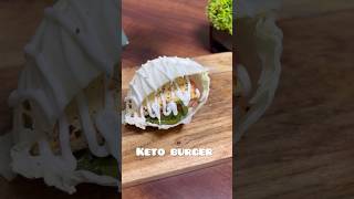 Viral Anupama style Keto Burger youtubeshorts ketoburger itseasyampyummycooking [upl. by Reeher]