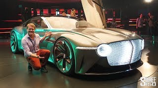 Bentley EXP 100 GT Concept Car Reveal Highlights  Bentley [upl. by Acim]