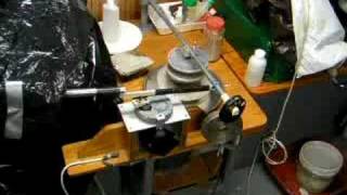 Telescope Mirror Grinding Demonstration [upl. by Berke430]