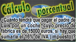 Ejercicio De CÓMO CALCULAR EL TANTO POR CIENTO SÚPER FÁCIL 🤩 Aumentos Porcentuales 2 [upl. by Constance]