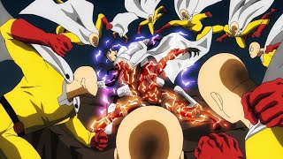 Saitama VS Blast VS Garou FULL MOVIE Fan Animation  ONE PUNCH MAN [upl. by Abih]