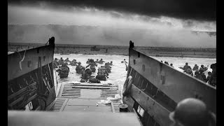 Original DDay footage US Troops storming the Beaches of Normandy [upl. by Erwin]