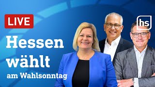 Hessen wählt Die Landtagswahl  LIVE [upl. by Kaehpos]