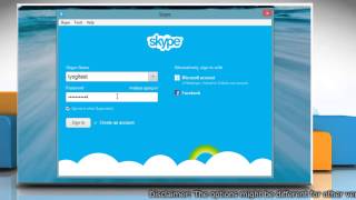 Change notifications Sounds in Skype® for on Windows® 81 PC [upl. by Novyat]