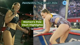 Perche Elite Tour Rouen 2024 Highlights womenspolevault trackandfield2024 indoorathletics [upl. by Ahsieyt]