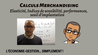 Calculs merchandising Marchandisage  Marketing du point de vente [upl. by Votaw880]