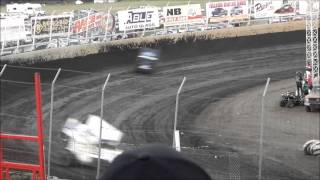 410 Sprint Heat 3  Husets Speedway 72014 [upl. by Canice]