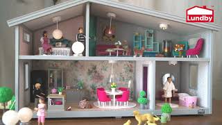 Imaginative play in Lundby dolls house [upl. by Edelman234]