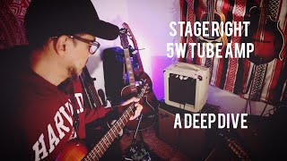 Stage Right by Monoprice 5W Tube Amp Review  A Deep Dive [upl. by Ahker]