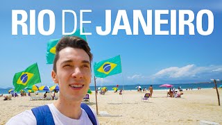 1 Day in Rio Copacabana vs Ipanema [upl. by Anol495]