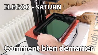 Impression 3D Saturn  Mise en route et Entretien [upl. by Gaston437]