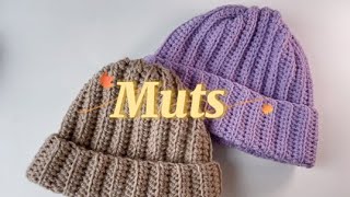 Gotenburg muts  Snelle muts haken  Crochet beanie  Leren haken met Haakspot [upl. by Richmound849]