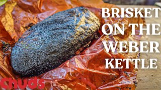 Weber Kettle Brisket  Chuds BBQ [upl. by Lonny]