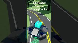 All Porsche Parts Location in Driving Empire  drivingempire drivingempireroblox porsche roblox [upl. by Dasie]