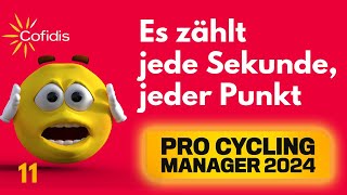 PCM24 Karriere  Es zählt jede Sekunde amp jeder Punkt  11  Pro Cycling Manager 2024 [upl. by Eelessej]