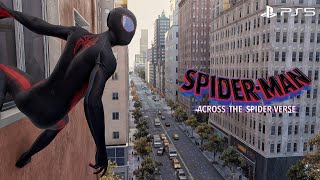 Realistic Across The SpiderVerse Suit  Miles vs The Spot ► SpiderMan PC Gameplay [upl. by Rosemaria]