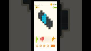 Puzzledom Block Novice A Lv  11  15 gameplay shorts puzzledom [upl. by Lowney]