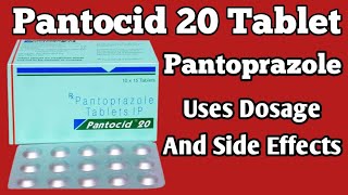 Pantocid 20 Tablet Uses Dosage And Side effects  Pantoprazole 20 mg [upl. by Ijat]