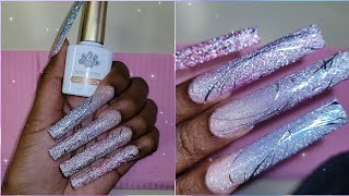 REVIEWING REFLECTIVE GLITTER GEL POLISH FROM BORN PRETTY ✨ [upl. by Etteve]