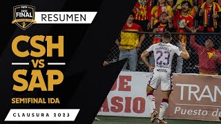 Resumen del juego Herediano 1 vs Saprissa 2  Clausura 2023  Semifinal Ida [upl. by Franchot]