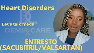 Entresto SacubitrilValsartan  how to use  side effects hypertension heart failure [upl. by Kosel769]