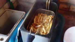 Asda value range 3Lr deep fat fryer demo [upl. by Sibilla]