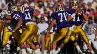 1991 Rose Bowl Iowa vs Washington part 1 of 2 [upl. by Oloap394]