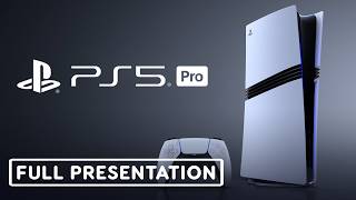 PS5 Pro Reveal  PlayStation 5 Pro Full Technical Presentation [upl. by Atinrehs]