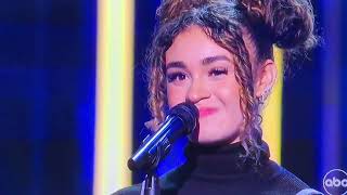 HAILEY MIA  ADELE  LOVE IN THE DARK  AMERICAN IDOL  2024 [upl. by Alyss438]