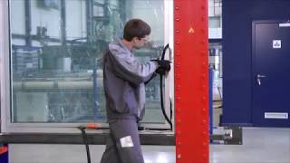 Reynaers Aluminium  Technology Centre burglary proof test [upl. by Nevuer]