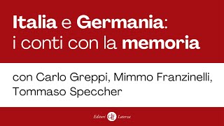 Italia e Germania i conti con la memoria [upl. by Strickman]