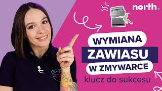 Wymiana zawiasu drzwi🚪w zmywarce  Instrukcja 📝 krok po kroku naprawiajniewyrzucaj  Northpl [upl. by Caria]