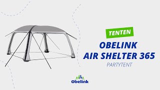 Obelink Air Shelter opblaasbare partytent  Instructie  Obelink [upl. by Anitsyrc]